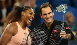 6 Serena Williams- Federer has inspired millions around the world